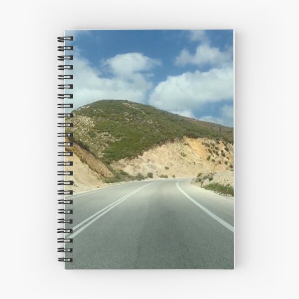 Item preview, Road and cliff edge in Crete designed and sold by selfdevelopment.