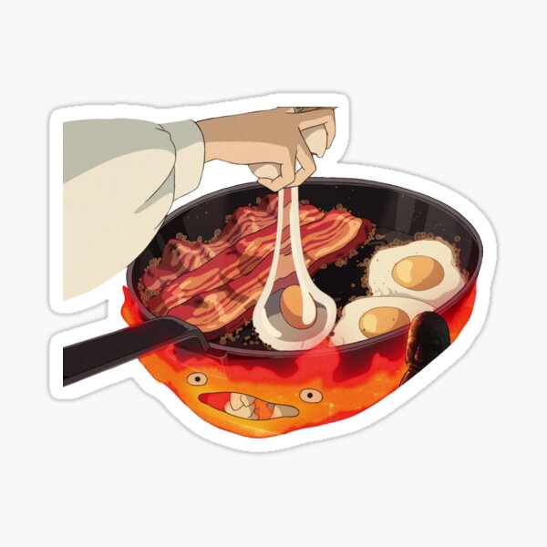 Dinner - Howls Moving Castle (STUDIO GHIBLI) Sticker