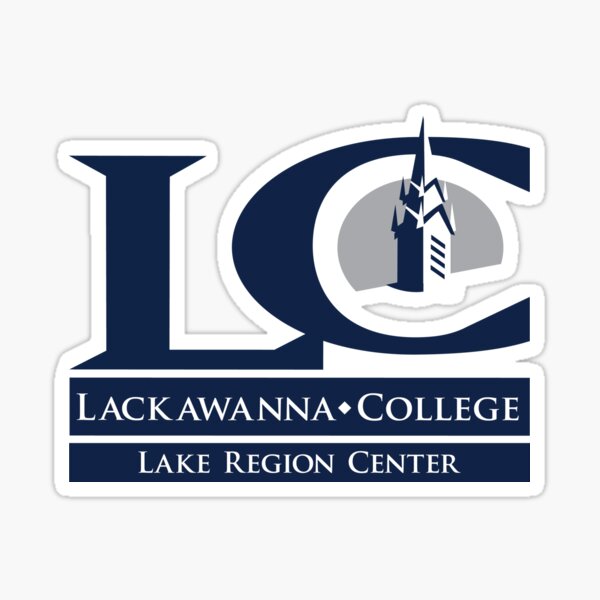 Lackawanna College Lake Region Center Sticker