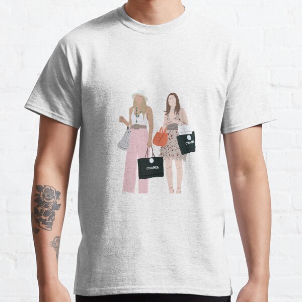 Serena y Blair en París, chismosa Camiseta clásica