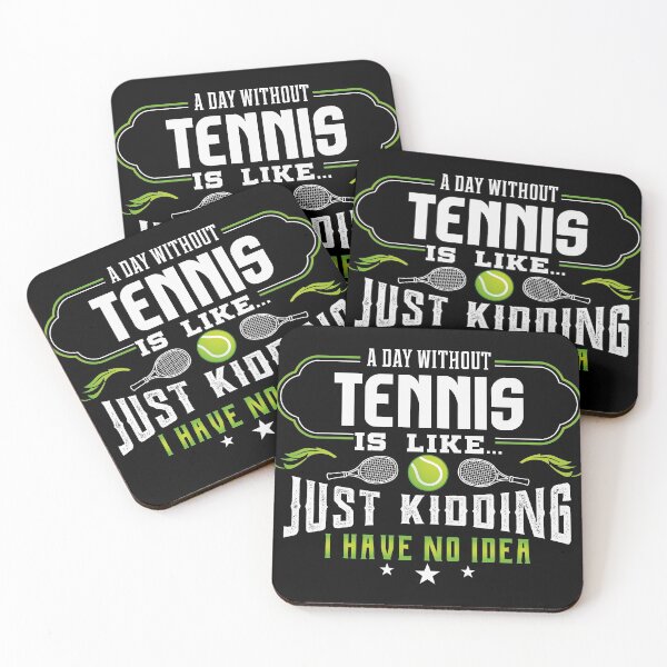 Item preview, A Day Without Tennis Gift Design For Tennis Lovers  print designed and sold by Lisbob.