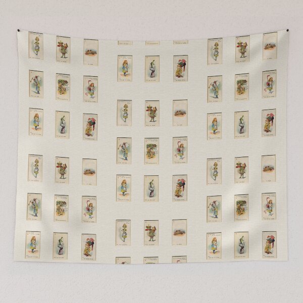 Item preview, Alice in Wonderland Cigarette Card Collection designed and sold by Sarah Vernon.
