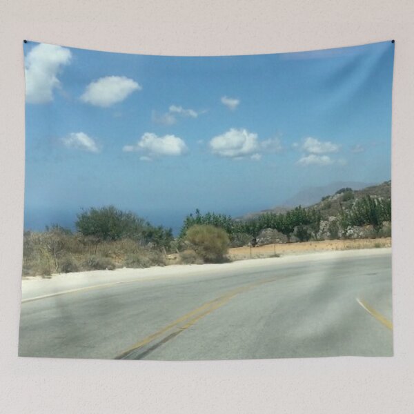 Item preview, Sea in the distance and clouds in Crete designed and sold by selfdevelopment.