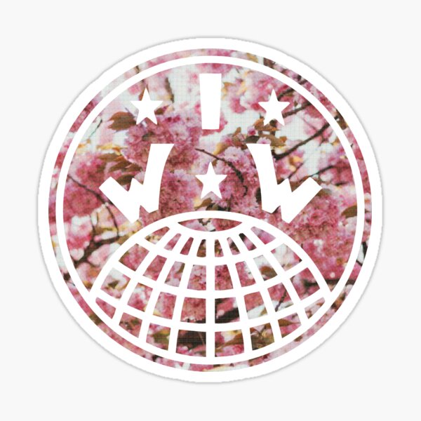 Logotipo de IWW (a e s t h e t ic) Pegatina