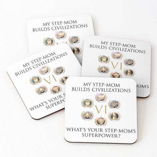 Item preview, MY step-MOM BUILDs CIVILIZATIONS CIV 6 designed and sold by Image NDesign.