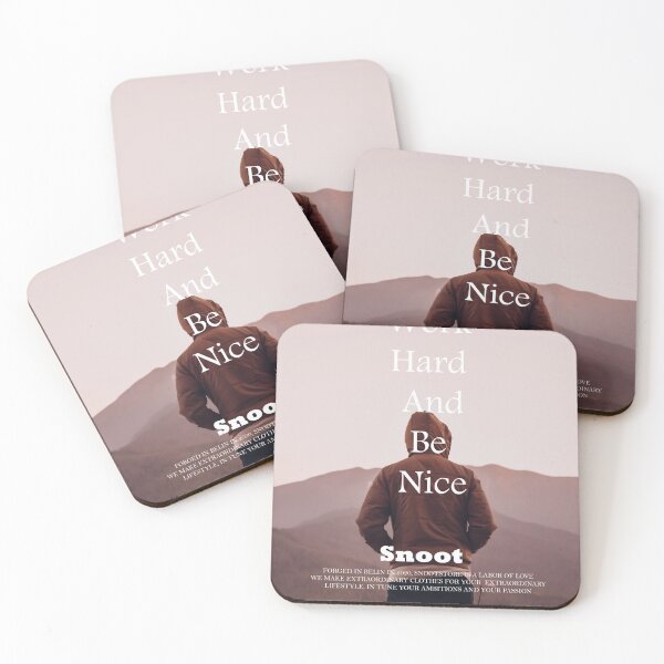 Item preview, Work Hard And Be Nice designed and sold by Snootstore.