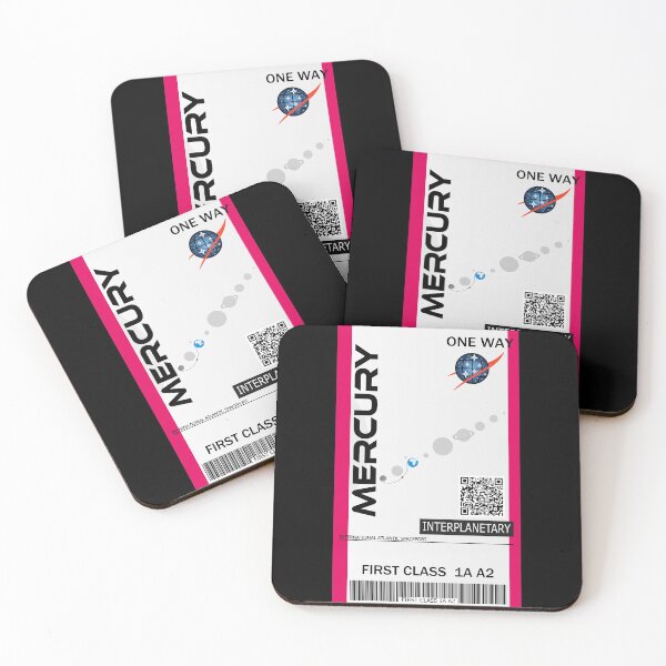Item preview, Mercury space ticket designed and sold by jc007.