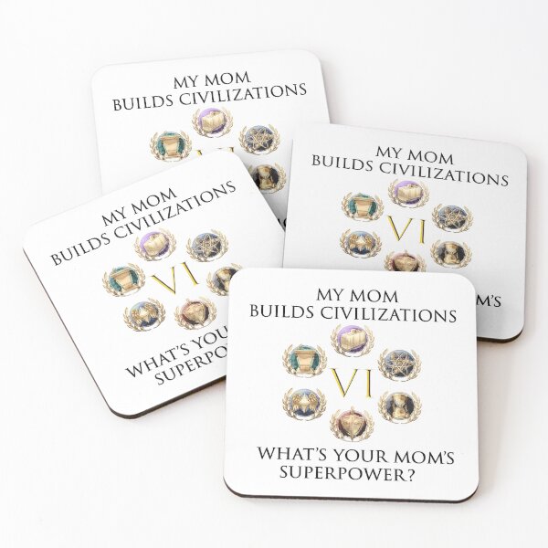Item preview, MY MOM BUILDs CIVILIZATIONS CIV 6 designed and sold by Image NDesign.