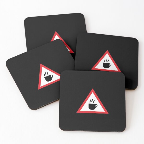Item preview, Coffee Warning Sign designed and sold by soanix.