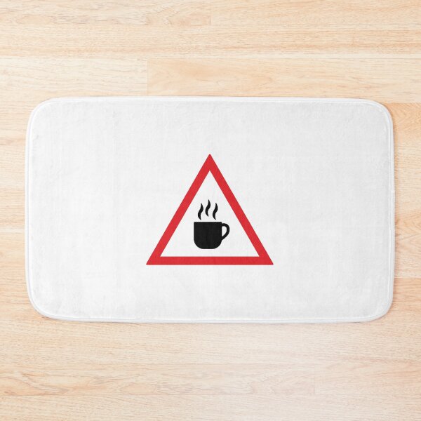 Item preview, Coffee Warning Sign designed and sold by soanix.