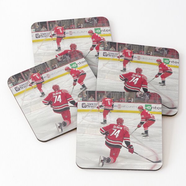 Item preview, Jaccob Slavin warmup pic designed and sold by CANIAC74.