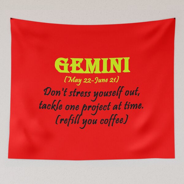 Item preview, Zodiac Sign Gemini designed and sold by 4brokebrothers.