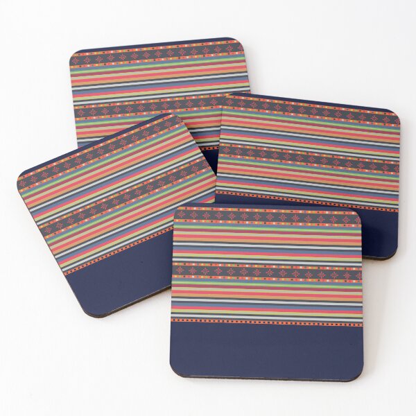 Item preview, Vietnamese Colorful Ethnic Textile Pattern designed and sold by worldways.