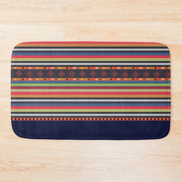 Item preview, Vietnamese Colorful Ethnic Textile Pattern designed and sold by worldways.