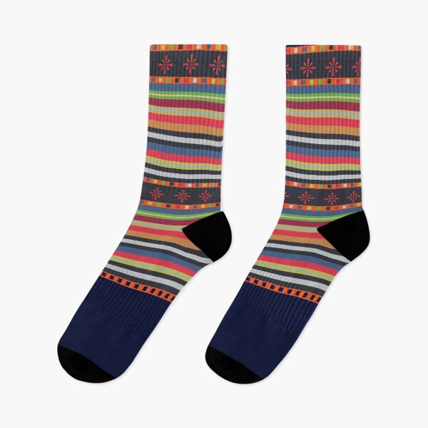 Item preview, Vietnamese Colorful Ethnic Textile Pattern designed and sold by worldways.