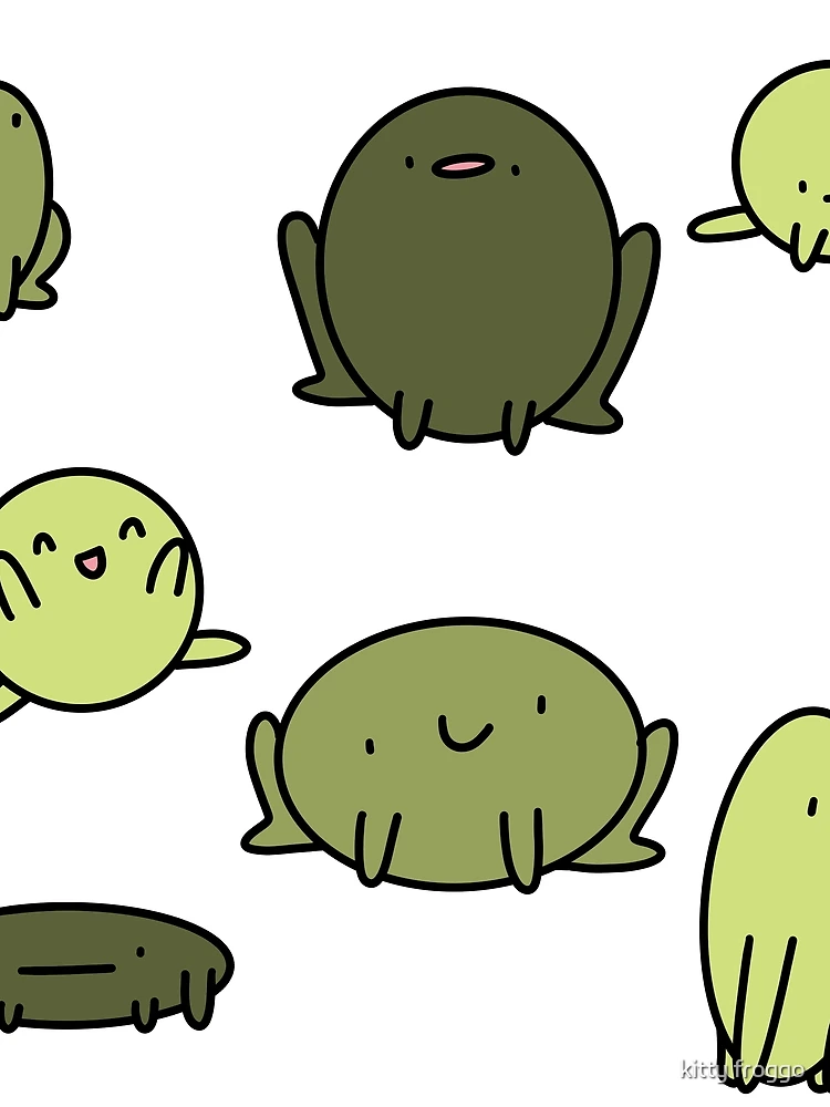 Thumbnail 4 of 4, Graphic T-Shirt, Froggies designed and sold by kitty froggo.