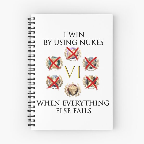 Item preview, I WIN BY USING NUKES designed and sold by Image NDesign.