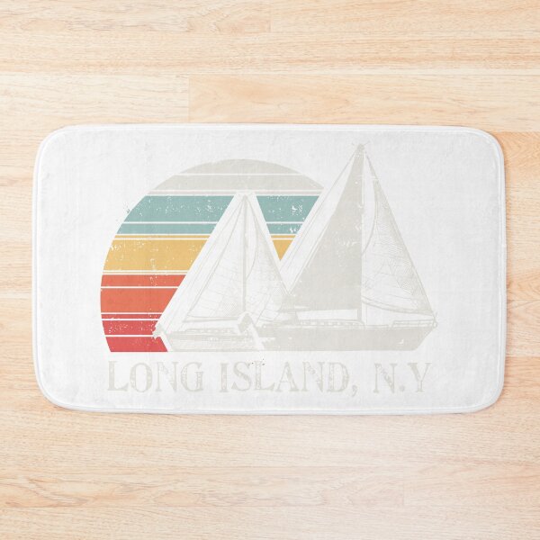 Item preview, Long Island Sailboat Gift Design Idea Vintage Sunset graphic designed and sold by Lisbob.