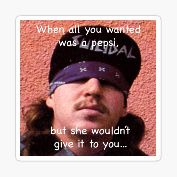 suicidal tendencies meme Sticker