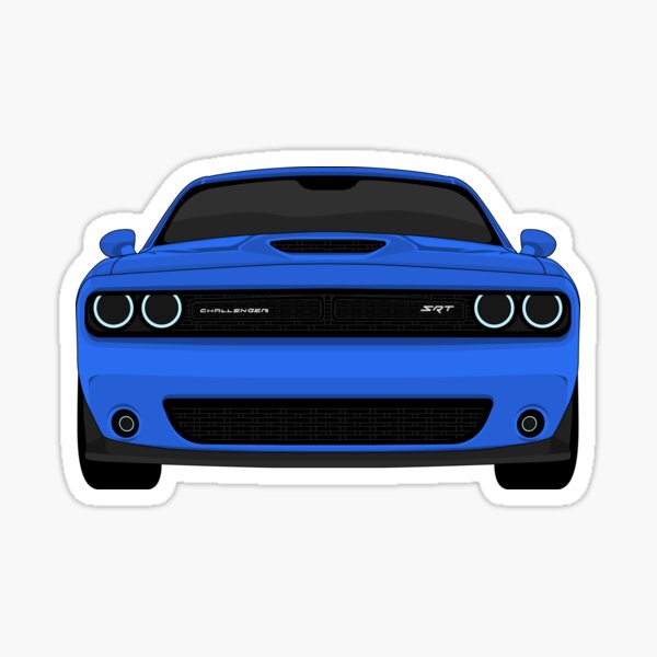 Dodge Challenger Stickers | Redbubble