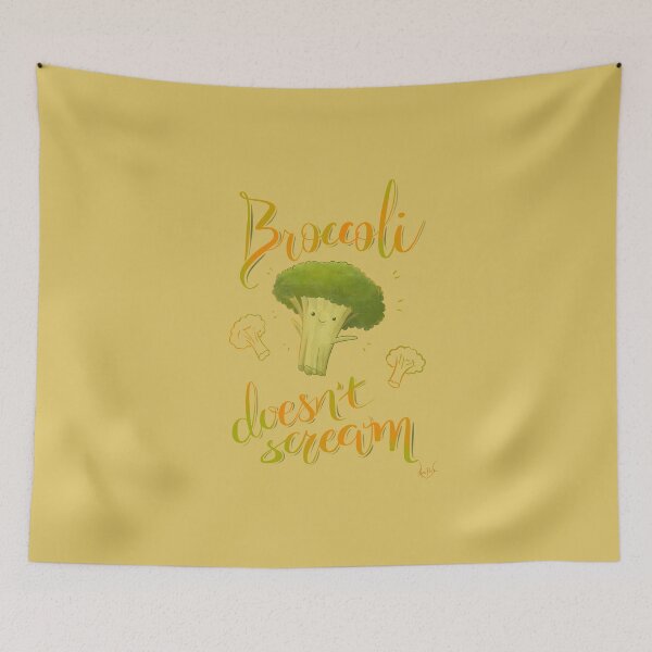 Item preview, Broccoli doesn't scream designed and sold by anaflorapdc.