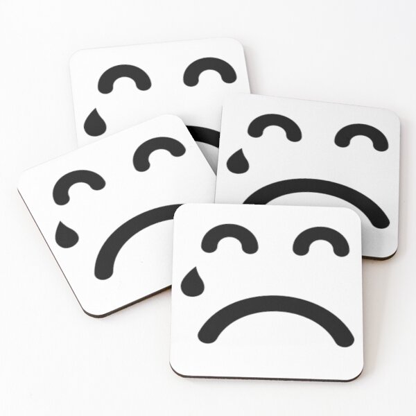Item preview, Sad Crying Face designed and sold by Shop A Yuh Yaad.