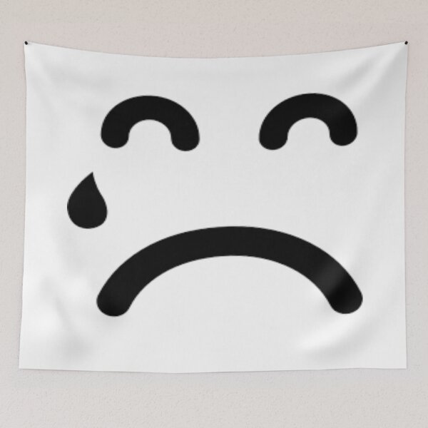 Item preview, Sad Crying Face designed and sold by Shop A Yuh Yaad.