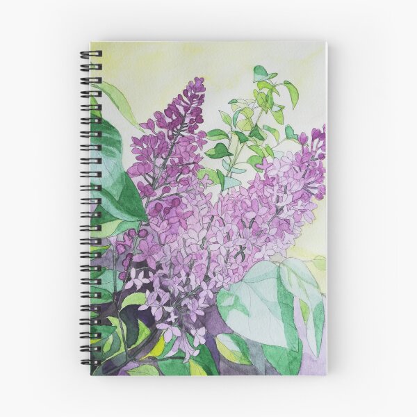 Item preview, Pintura acuarela lilas designed and sold by esvb.