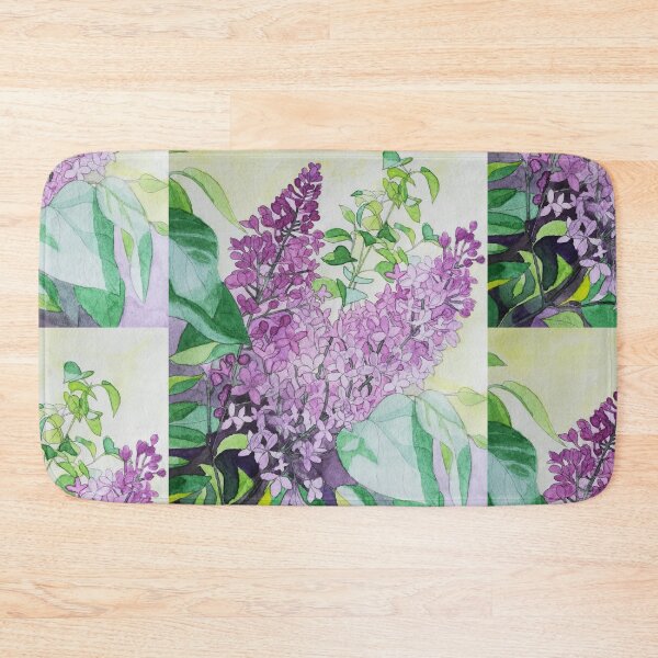 Item preview, Watercolour lilacs painting  designed and sold by esvb.