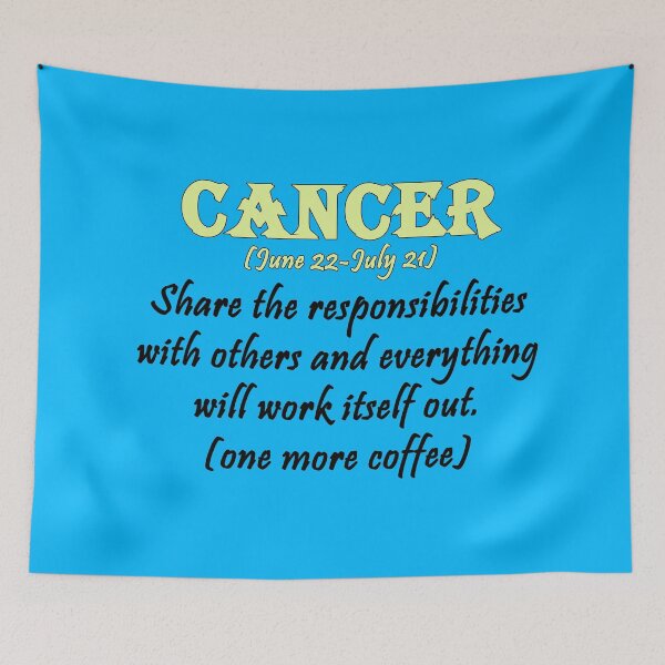 Item preview, Zodiac Sign Cancer designed and sold by 4brokebrothers.