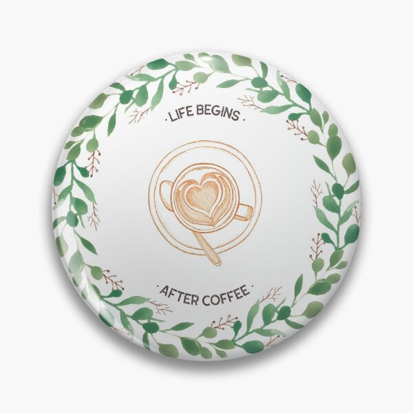 Item preview, Life Begins After Coffee designed and sold by BlushPearls.