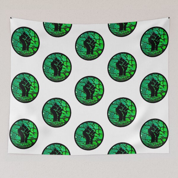 Item preview, Green BLM Fist designed and sold by Erin Vargo.