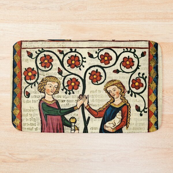 Item preview, Codex Manesse: Bernger von Horheim designed and sold by Ouijawedge.