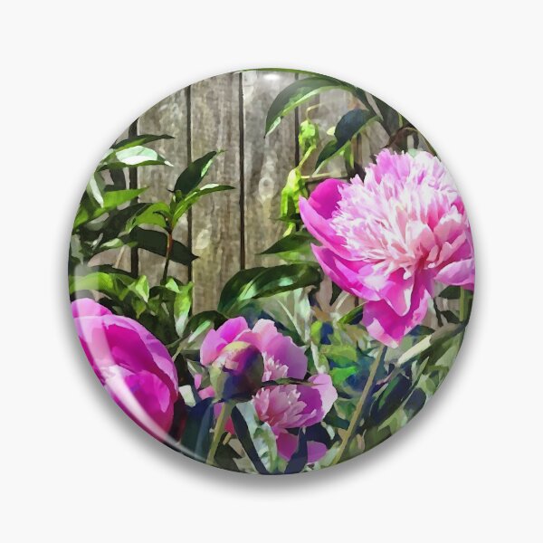 Item preview, Pink Peonies By Stockade Fence designed and sold by Susan Savad.