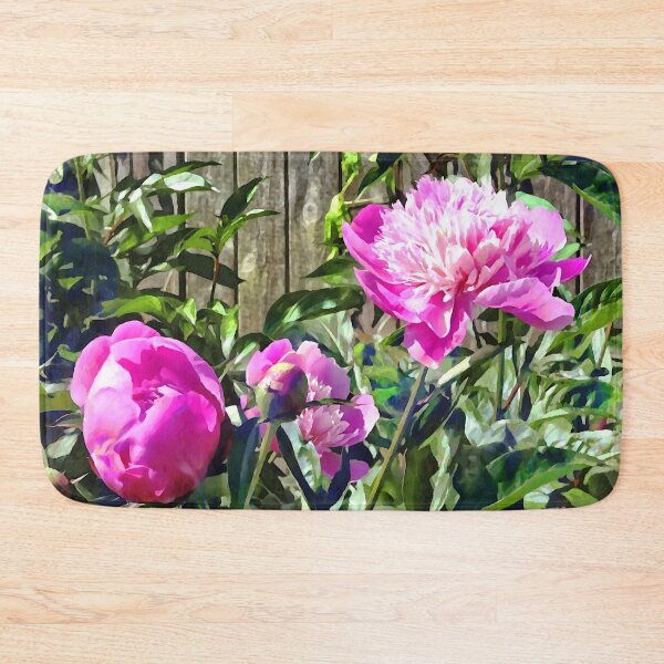 Item preview, Pink Peonies By Stockade Fence designed and sold by Susan Savad.