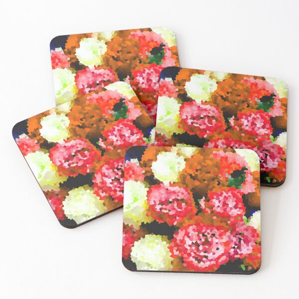 Item preview, Lovely Roses, Blush, Cream and Tangerine - Pix-elate designed and sold by IgniteWithin.