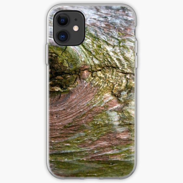 Moldy Tree Bark iPhone Soft Case