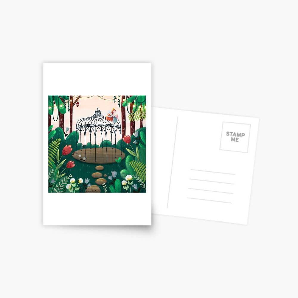 Vista previa del artículo con la obra «Postal», diseñado y vendido por paulahurtado.