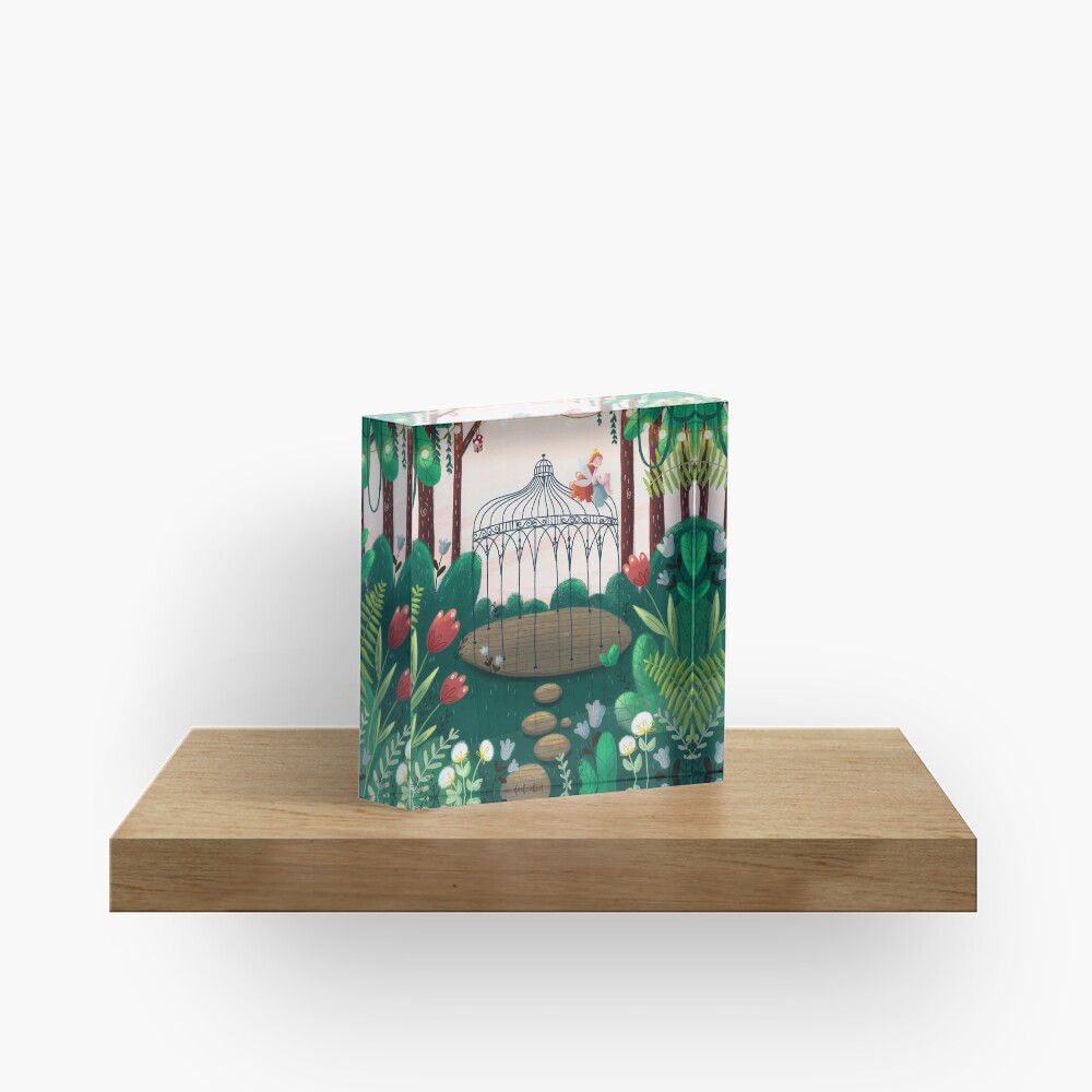 Vista previa del artículo con la obra «Bloque acrílico», diseñado y vendido por paulahurtado.