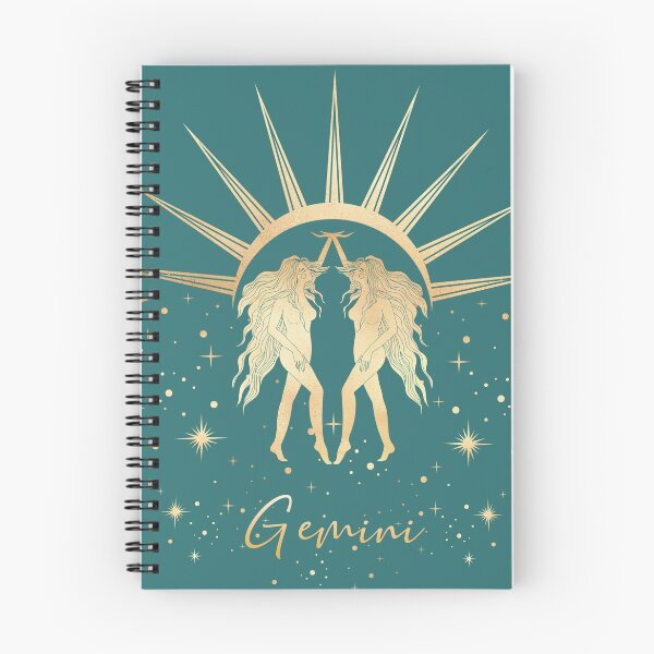 Item preview, Gemini Twins Night and Day Sun and Stars - Teal designed and sold by Breece.