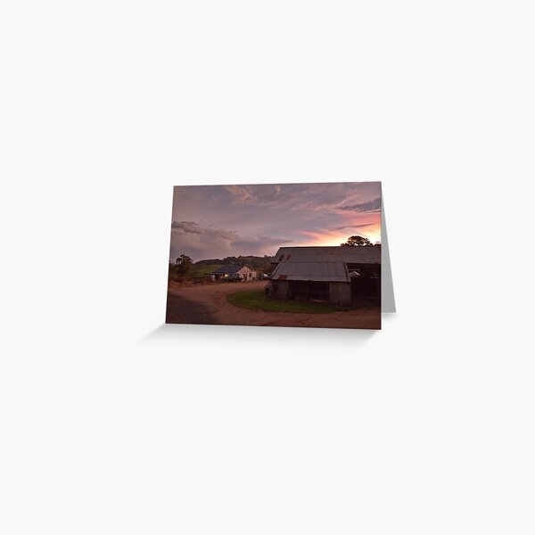 Mt Eccles farm, South Gippsland - December 2011 Greeting Card