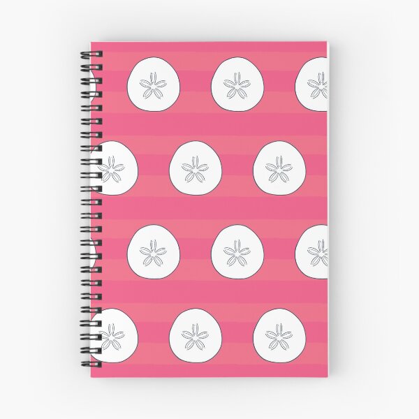 Item preview, Sand Dollar On Bold Pink Stripes designed and sold by SharksOnShore.