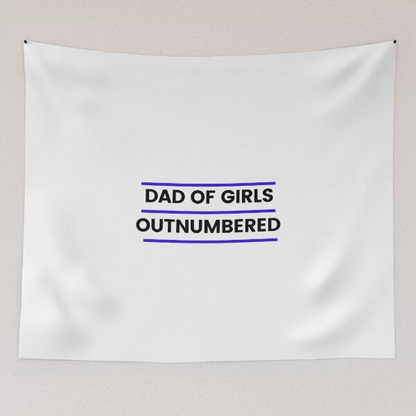Item preview,  Outnumbered Dad of Girls designed and sold by Oussluka.