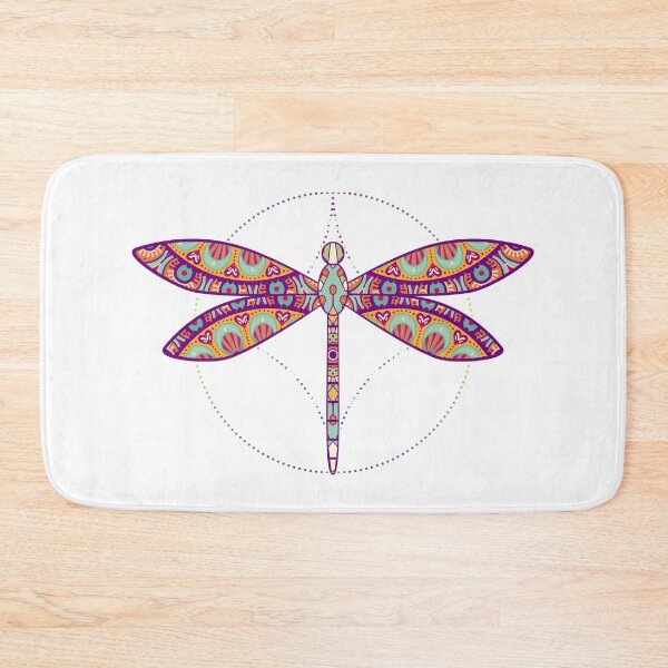 Item preview, Dragonfly Mandala Tee, Mandala Graphic Tee, Dragonfly print designed and sold by Lisbob.