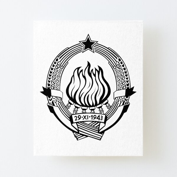 "SFRJ Yugoslavia (Yugoslavia)" Mounted Print for Sale by Daniel-Baris ...