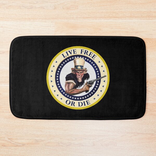 Item preview, Live Free Or Die - Uncle Sam Protects Second Amendment  designed and sold by RepublicArt.