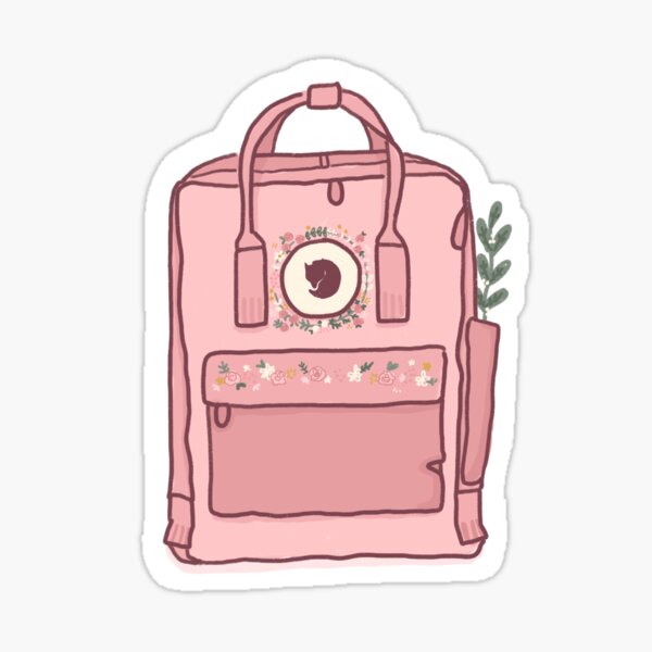 kanken backpack drawing