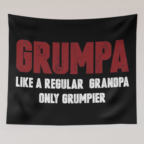 Item preview,  grumpa like a regular  grandpa only grumpier funny gift designed and sold by DESIGNNOUR.