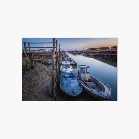 Port du Bec à Beauvoir-sur-mer en Vendée Impression rigide