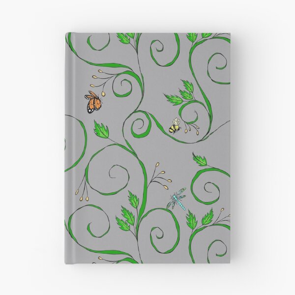 Item preview, Swirling vines with insects designed and sold by SaraKenny.